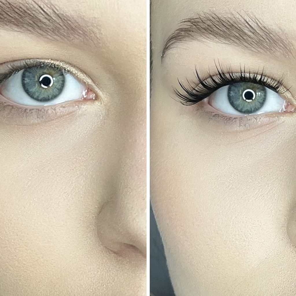how to apply cluster lashes on yourself